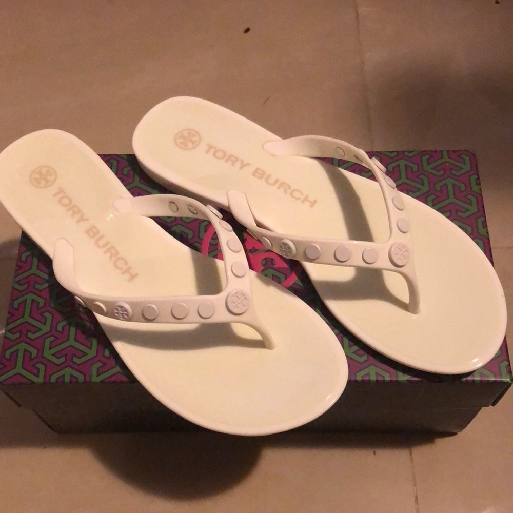 Tory Burch
Women's Studded Jelly Thong Sandals